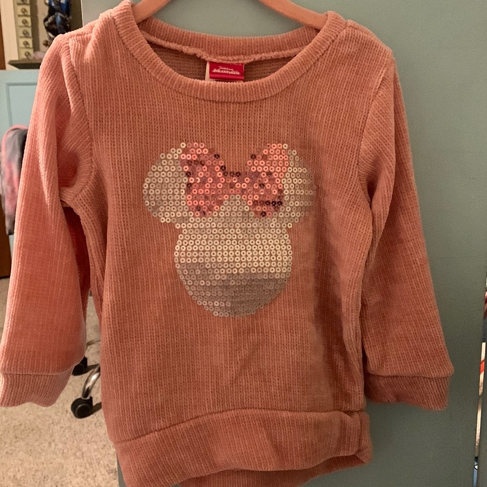Sweetest Minnie chenille sweater